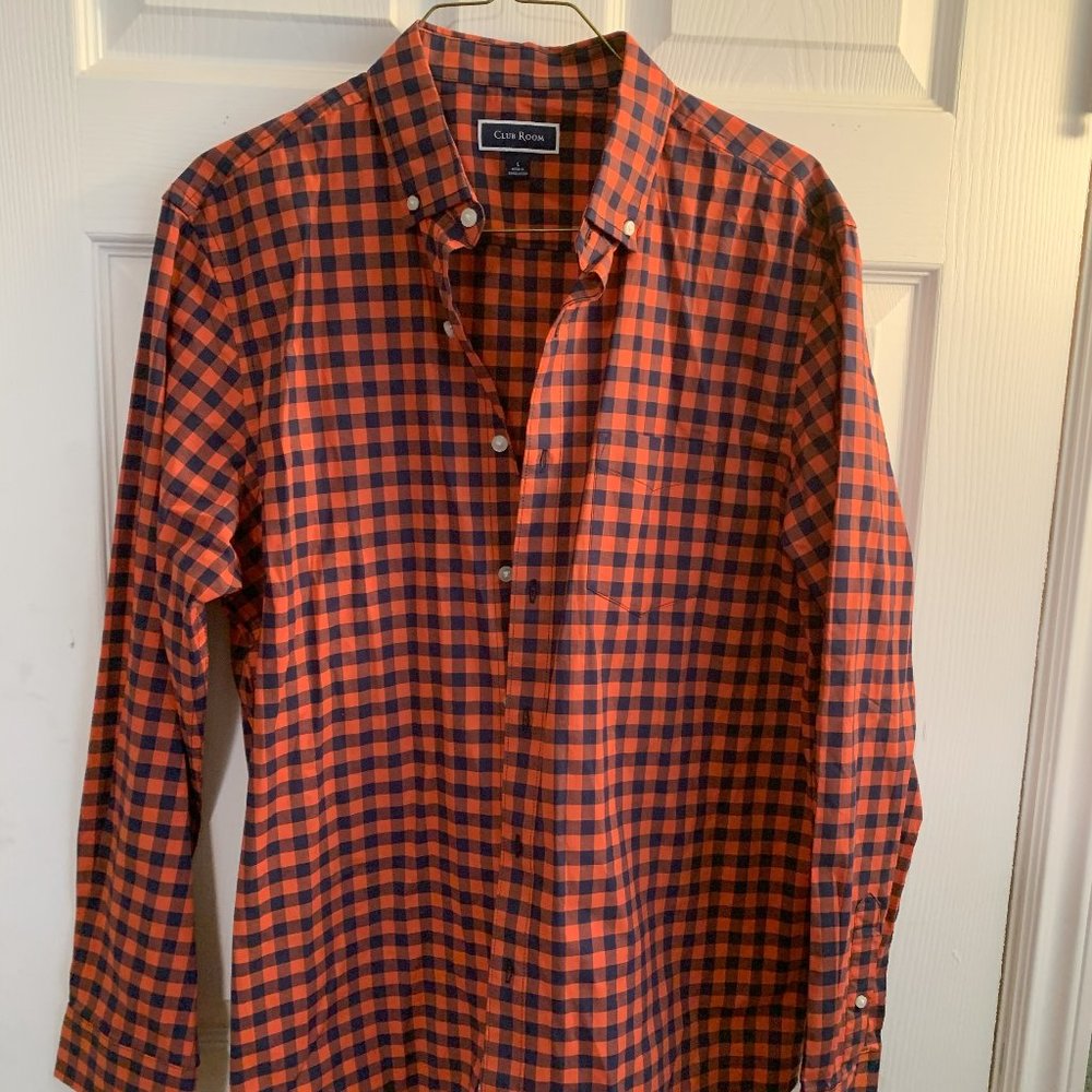 Club Room Button Down Casual Shirt